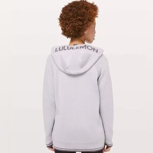 Lululemon Soothe Away Hoodie Sweater in Stargaze/Graphite Purple